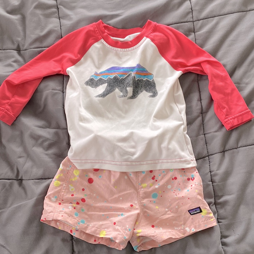 Patagonia kids swim summer outfit 6-12months